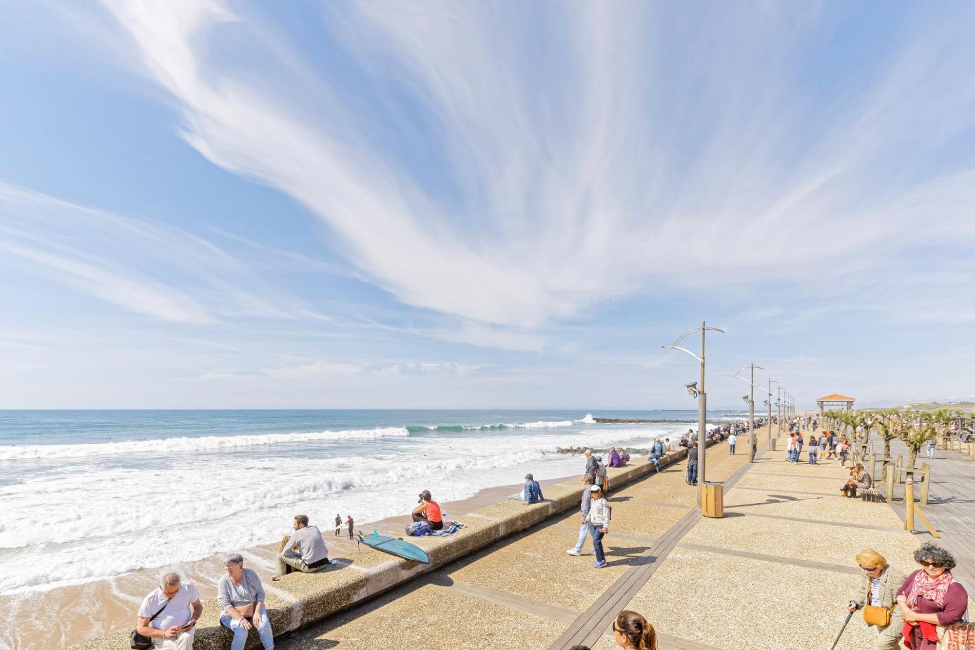 Golden Sand Anglet Biarritz - Front De Mer - Parking Privatif Gratuit Экстерьер фото