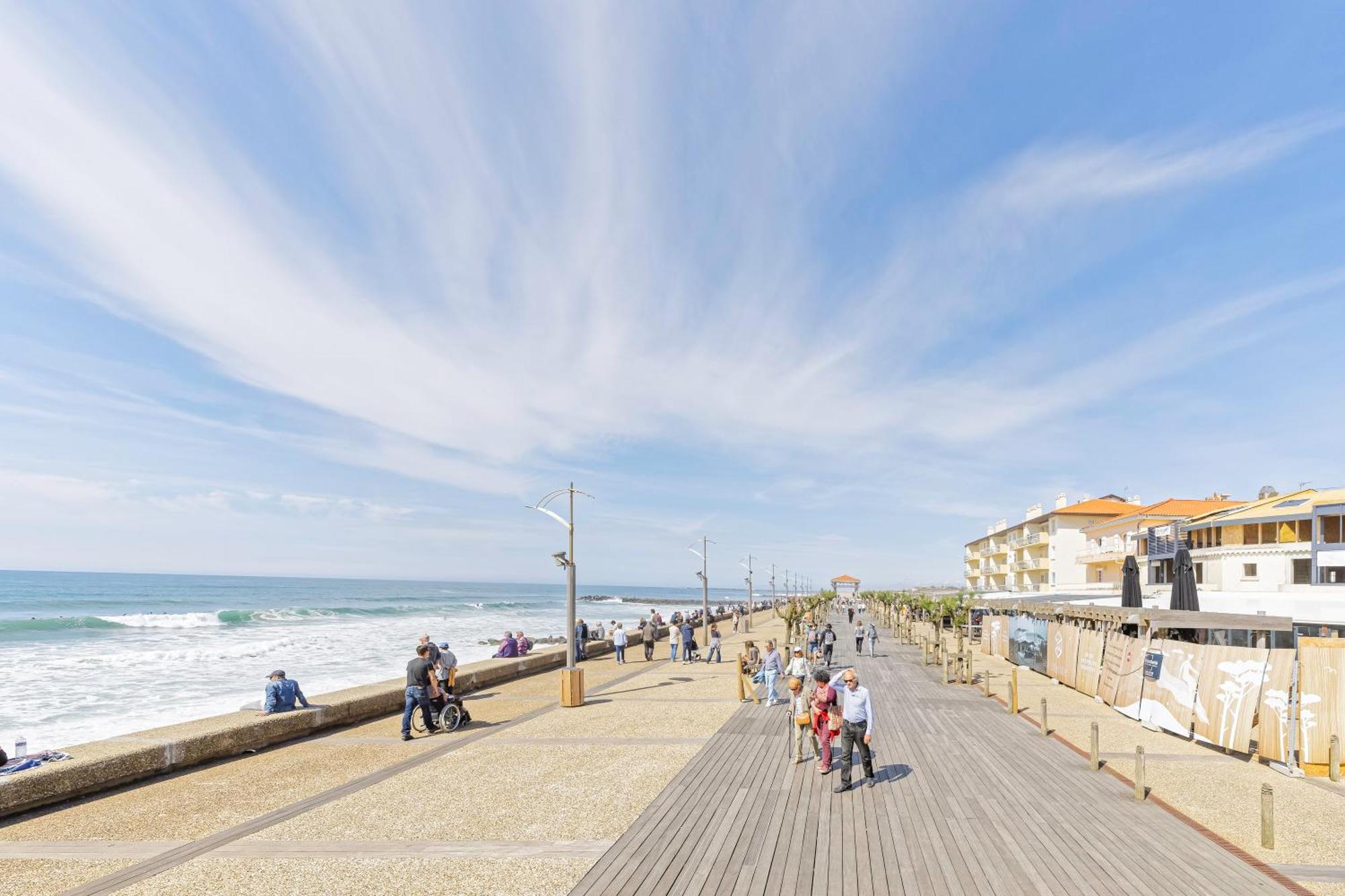 Golden Sand Anglet Biarritz - Front De Mer - Parking Privatif Gratuit Экстерьер фото